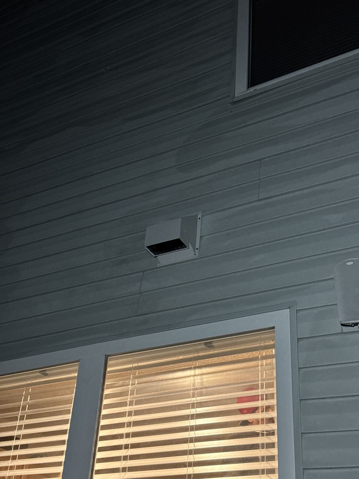 New exterior wall vent cap for a ducted range hood